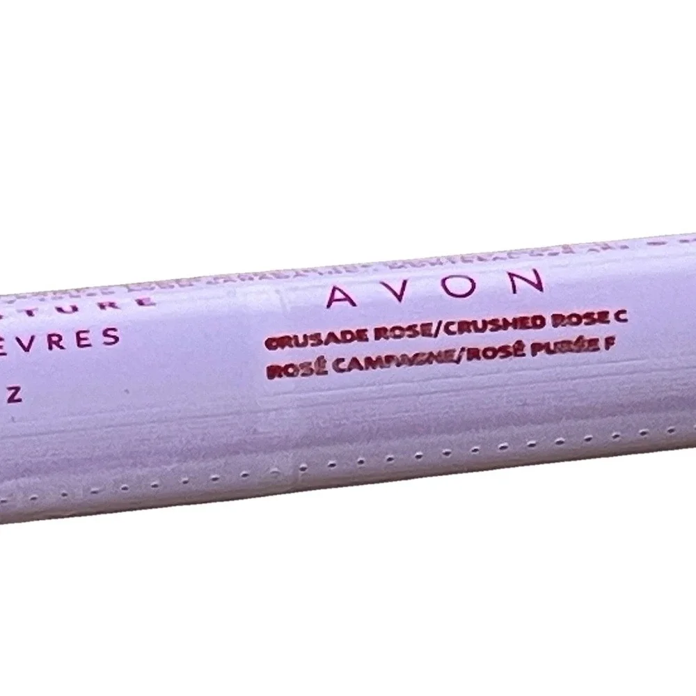 Avon Brilliant Moisture Crusade Rose Lipcolor Lipstick New Factory Sealed Y2K